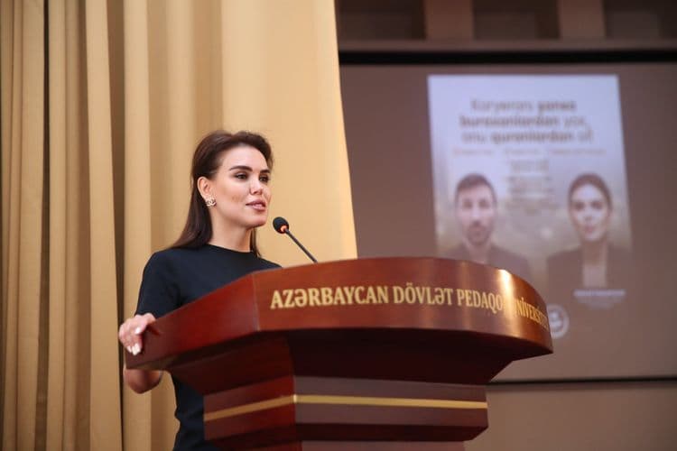 Azərbaycan Dövlət Pedaqoji Universitetinin Filologiya fakültəsinin təşkilatçılığı ilə karyera planlamasına həsr olunan seminar keçirilib
