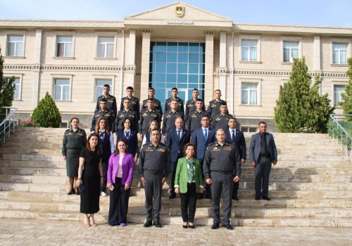 Naxçıvan Hərbi Kollecində “Qərbi Azərbaycana qayıdış ruhumuzda: Mahirə Nağıqızı ilə görüş” adlı tədbir keçirilmişdir.